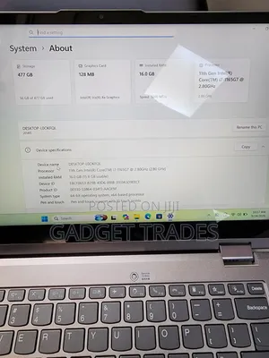 Laptop Lenovo Thinkbook 14 16GB Intel Core i7 SSD 512GB