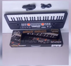 49 Keys Piano With Microphone and Charging Cable