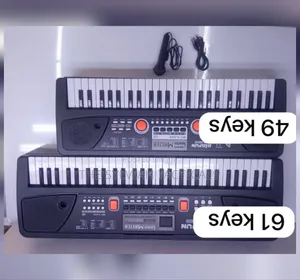 49 Keys Piano With Microphone and Charging Cable
