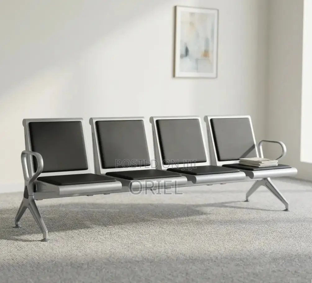 Office Bench : 4-Seater Heavy Duty Office Bench