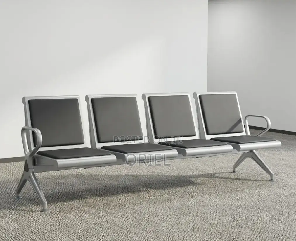 Office Bench : 4-Seater Heavy Duty Office Bench