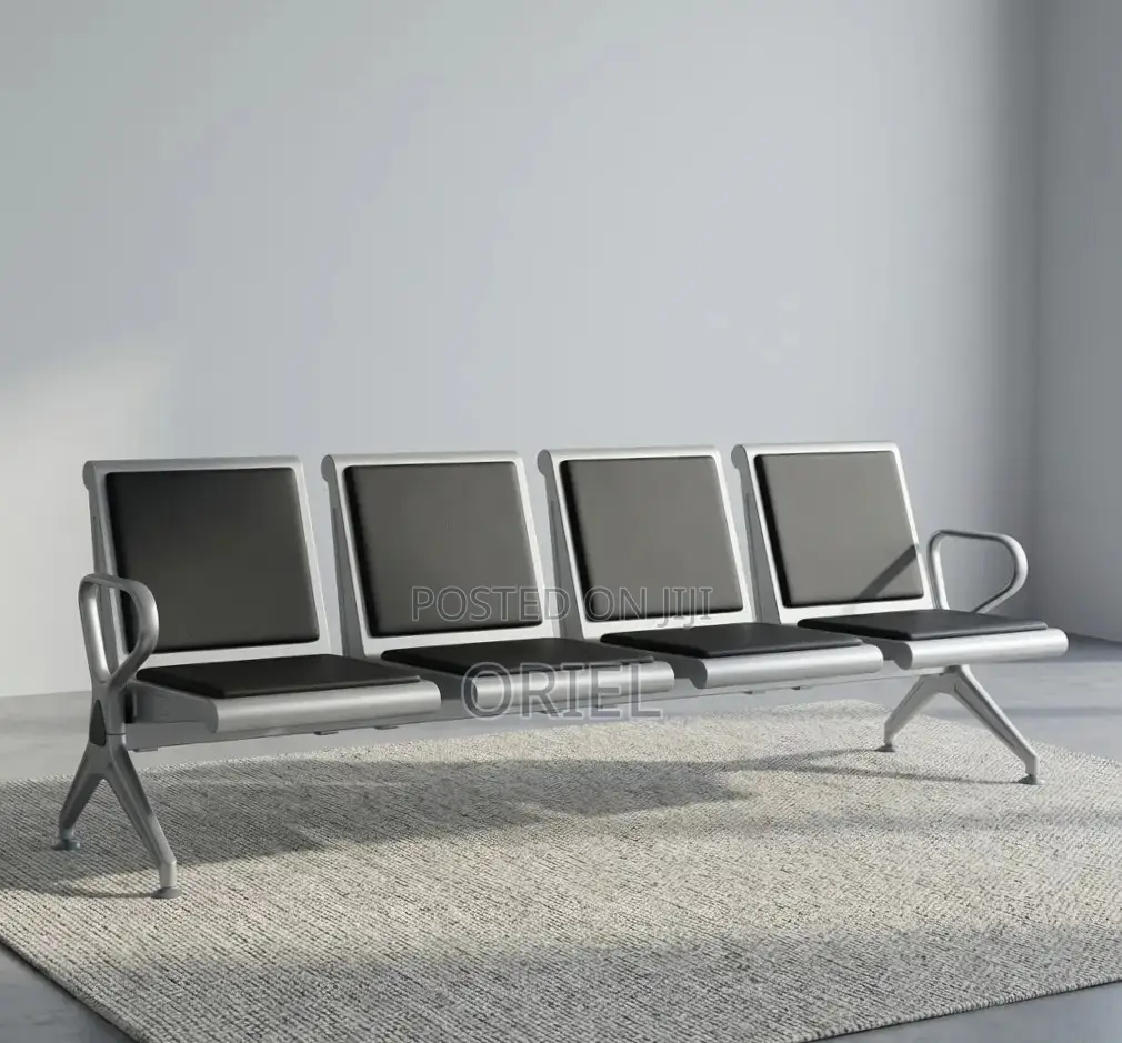 Office Bench : 4-Seater Heavy Duty Office Bench