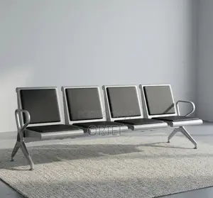 Office Bench : 4-Seater Heavy Duty Office Bench