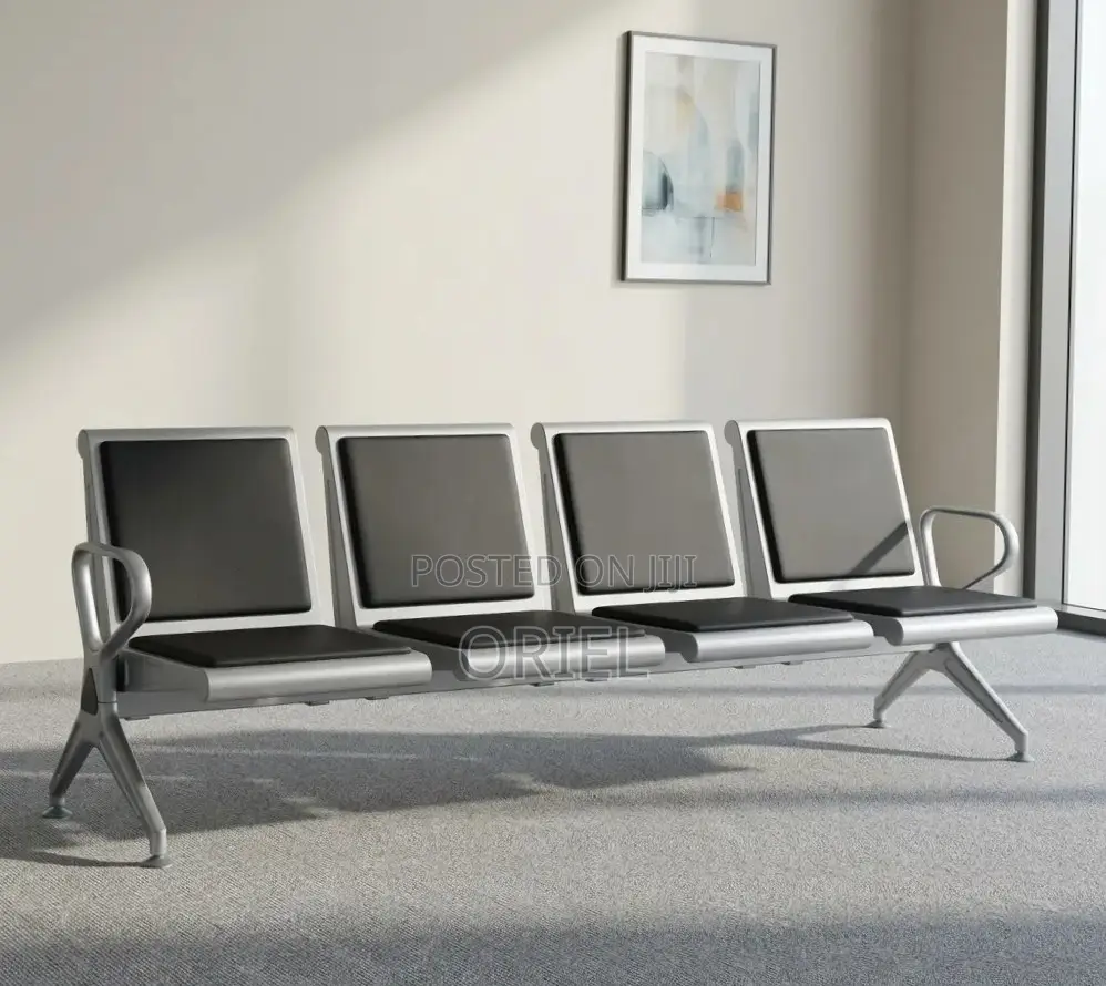 Office Bench : 4-Seater Heavy Duty Office Bench