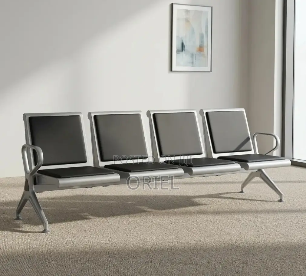 Office Bench : 4-Seater Heavy Duty Office Bench