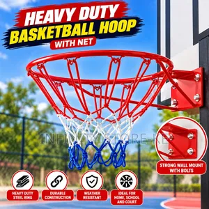 Heavy Duty Basketball Hoop and Net
