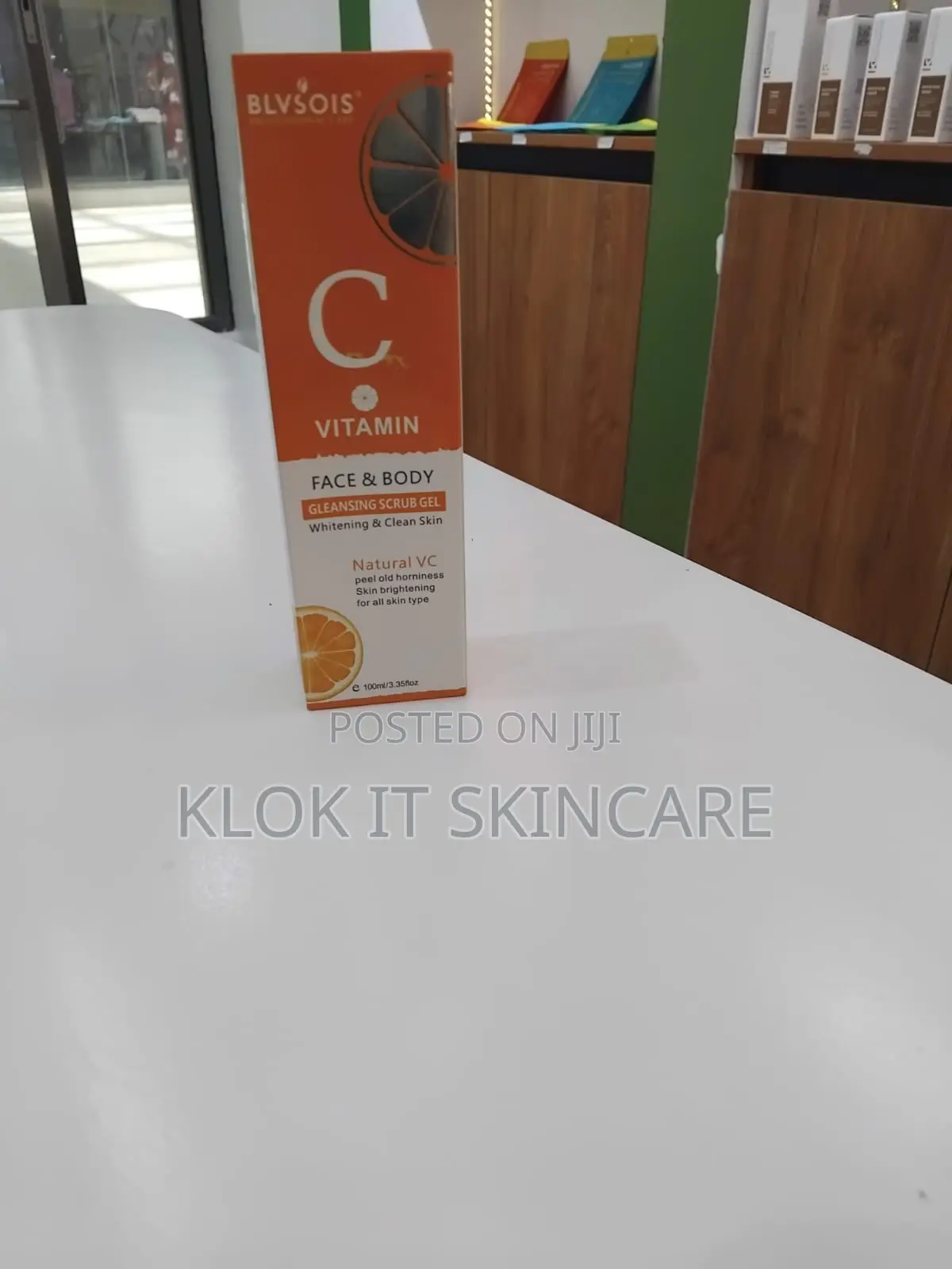 Face Body Cleansing Scrub