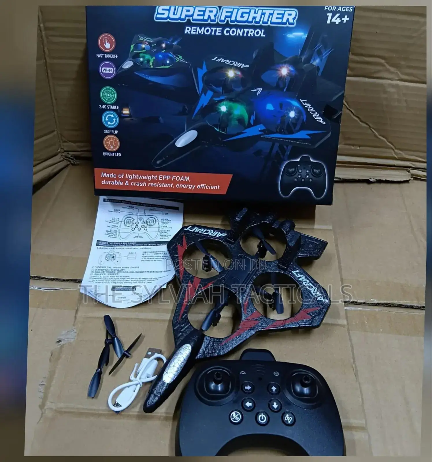 Original Rechargeable Remote Controlled Jet Flighter