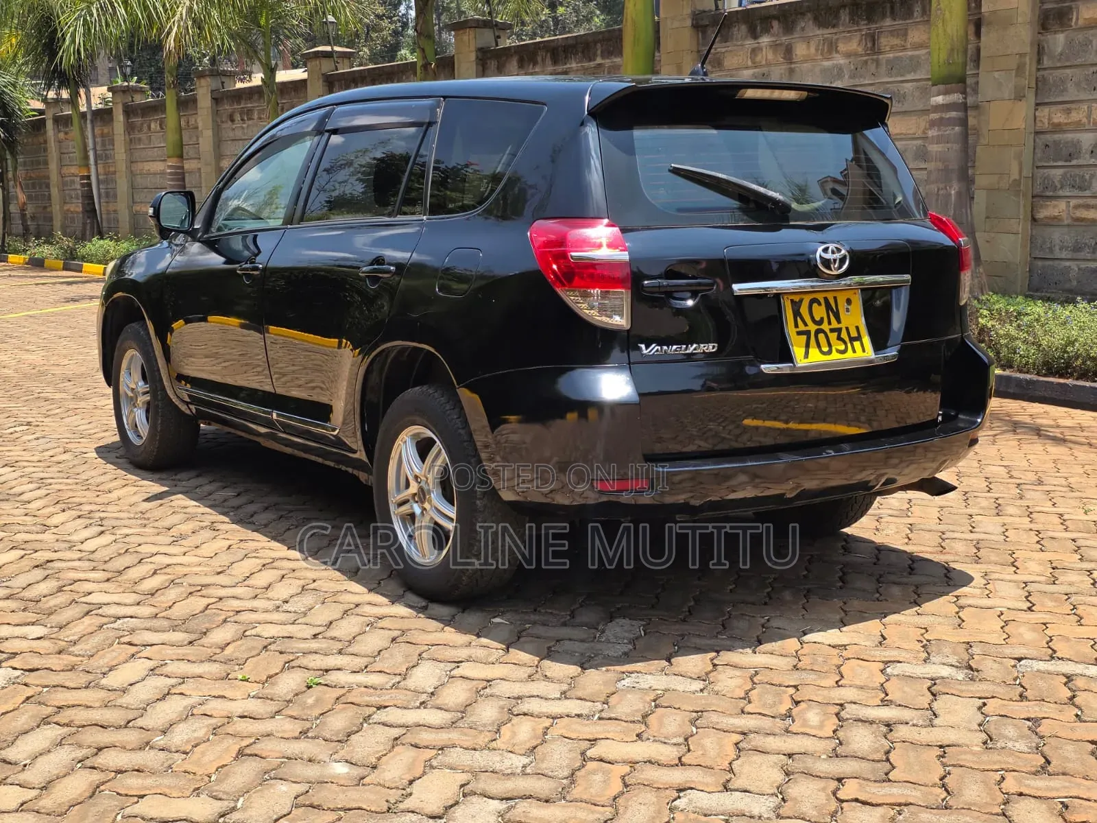 Toyota Vanguard 2010 Black
