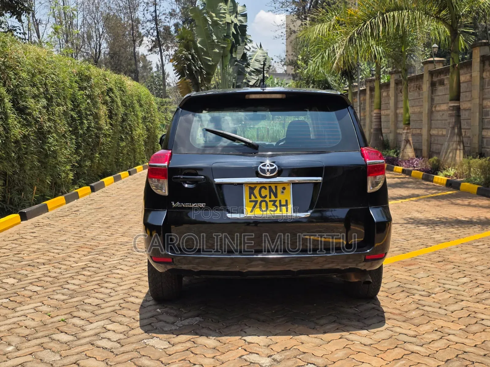 Toyota Vanguard 2010 Black