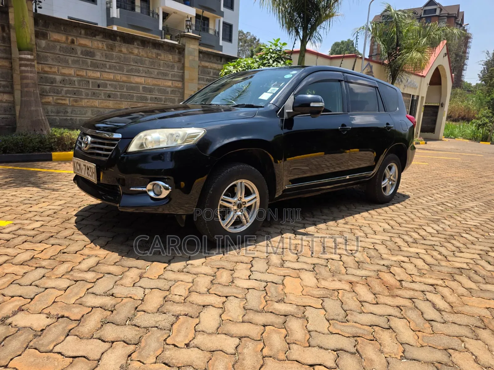 Toyota Vanguard 2010 Black