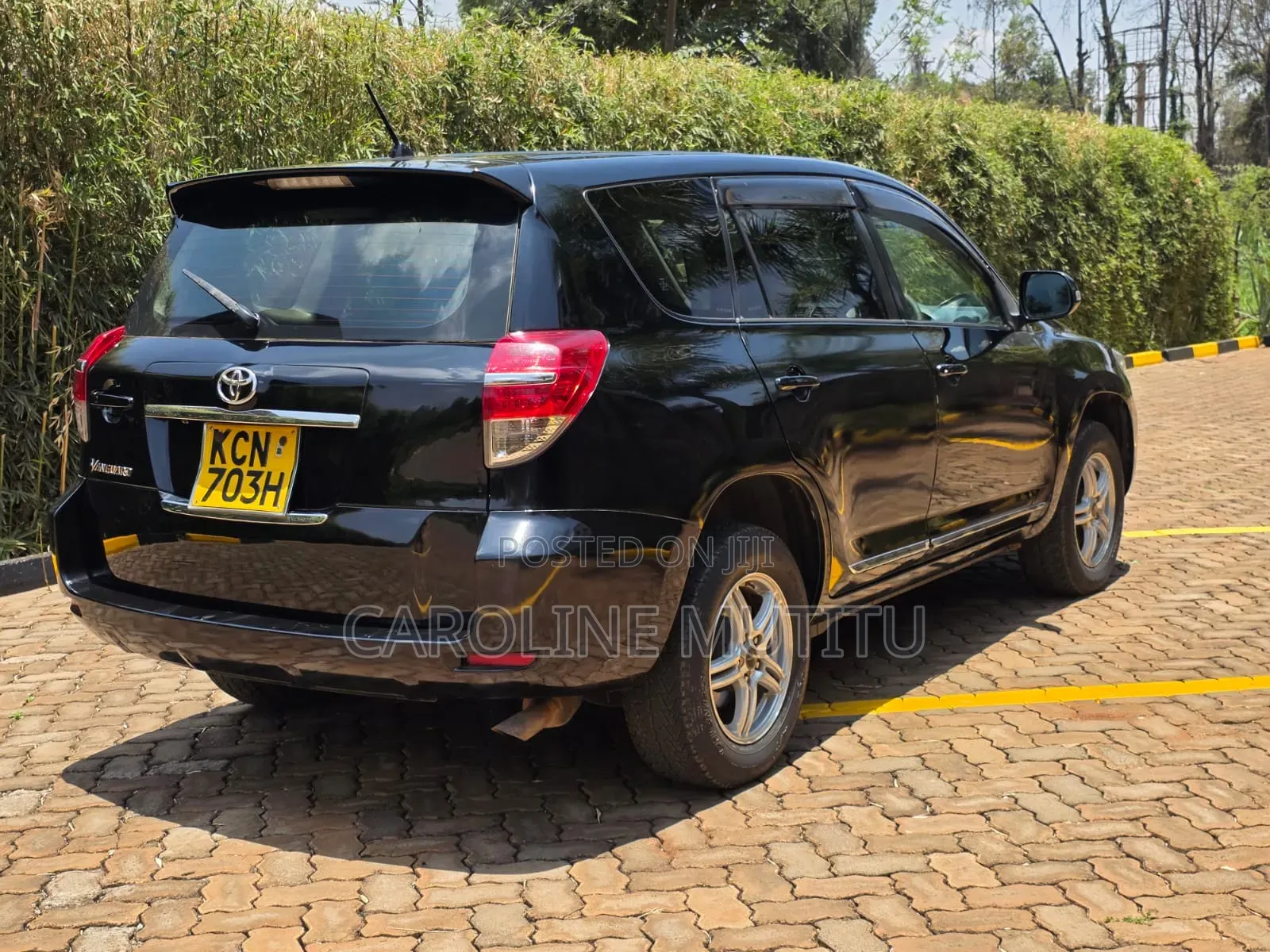 Toyota Vanguard 2010 Black