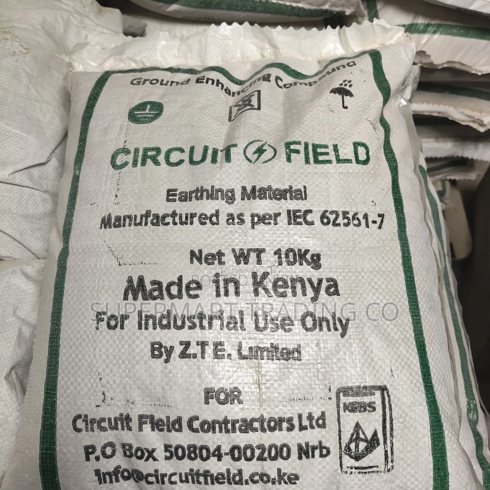 Earthing Compound. Ground Enhancing Compound.