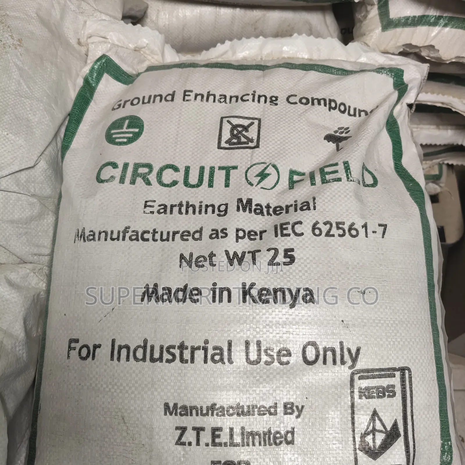 Earthing Compound. Ground Enhancing Compound.