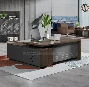 Office Desk ; Executive Advanced L-Shaped Desk 160cm