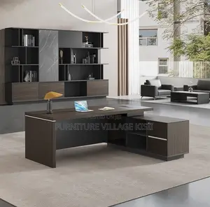 Office Desk ; Executive Advanced L-Shaped Desk 160cm