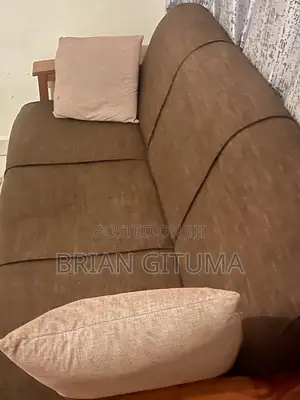 3 Seater Coffee Brown Couch