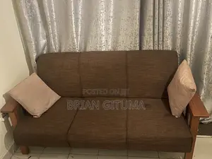 3 Seater Coffee Brown Couch