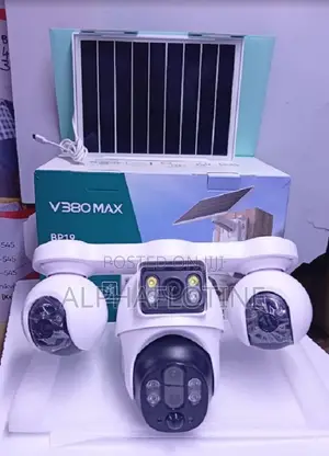Four-Lens Surveillance System Camera Provides Ultra-Wide Coverage