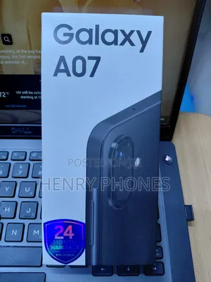 New Samsung Galaxy A07 64 GB Black