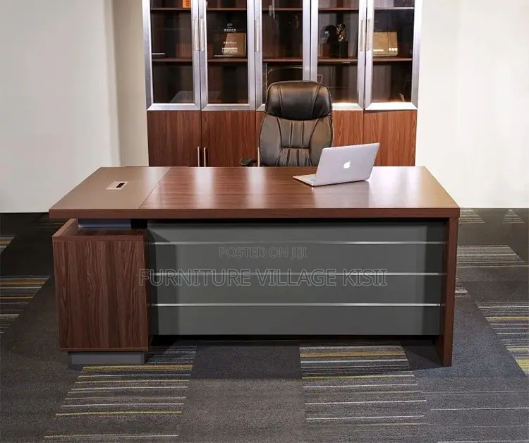 Office Desk ; Executive Advanced L-Shaped Desk 160cm