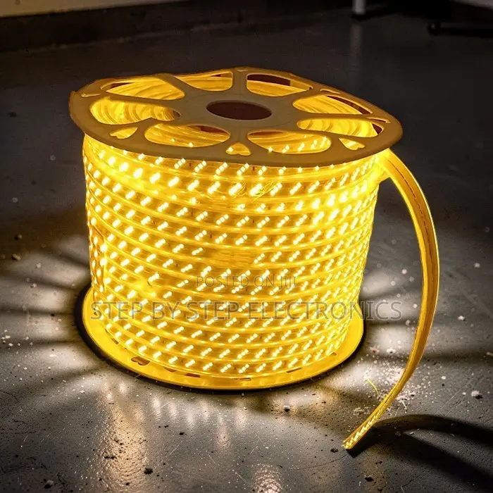 Bendable 50M Orange Yellow Warm White SMD LED Strip Snake Light