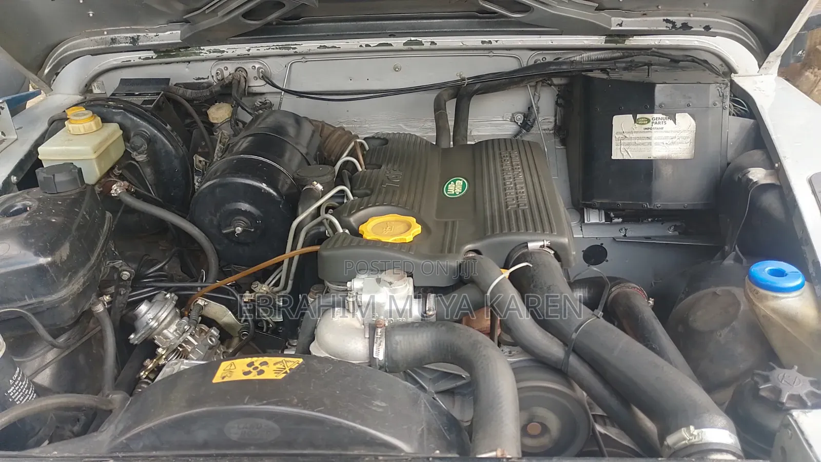 Land Rover Defender Soft Top 4x4 1995 Gray