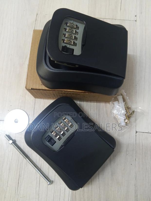 Password Secured Metallic Key Lock Box - main view