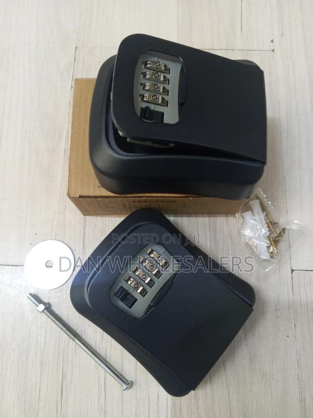 Password Secured Metallic Key Lock Box - thumbnail 2