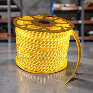 Indoor 50M Orange Yellow Warm White SMD LED Strip Snake Light