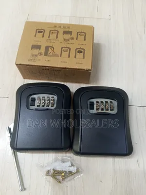 Wall Mounted Metallic Key Lock Box