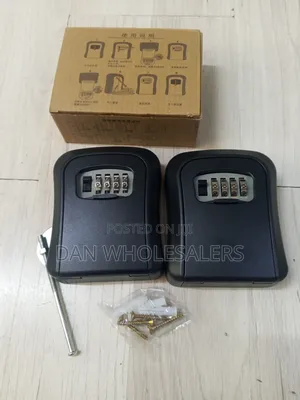 Wall Mounted Metallic Key Lock Box