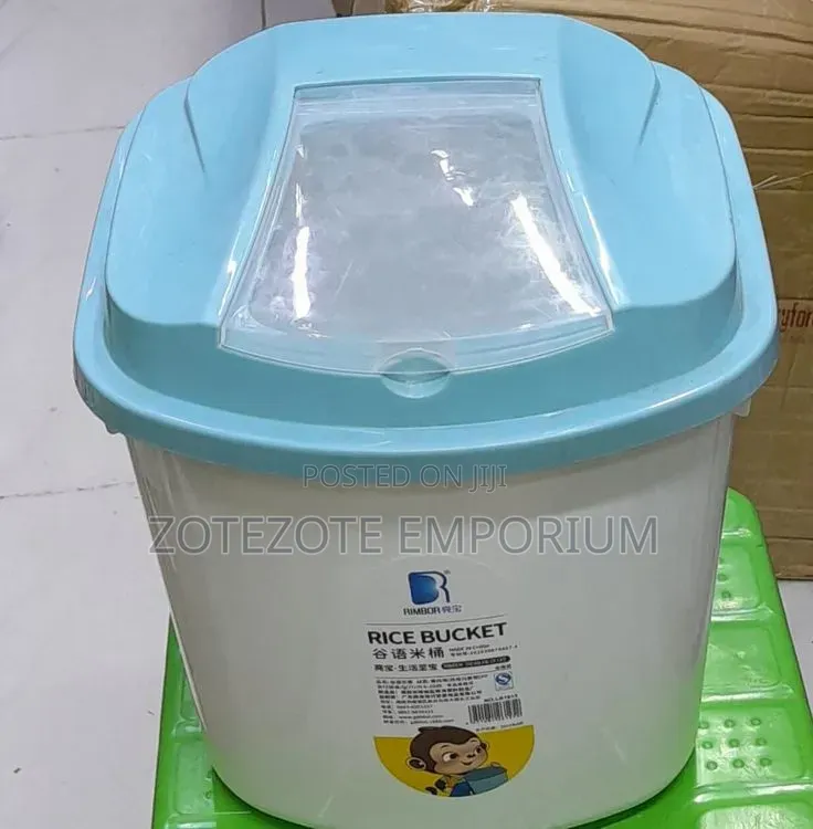 Plastic Cereal Rice Buckets