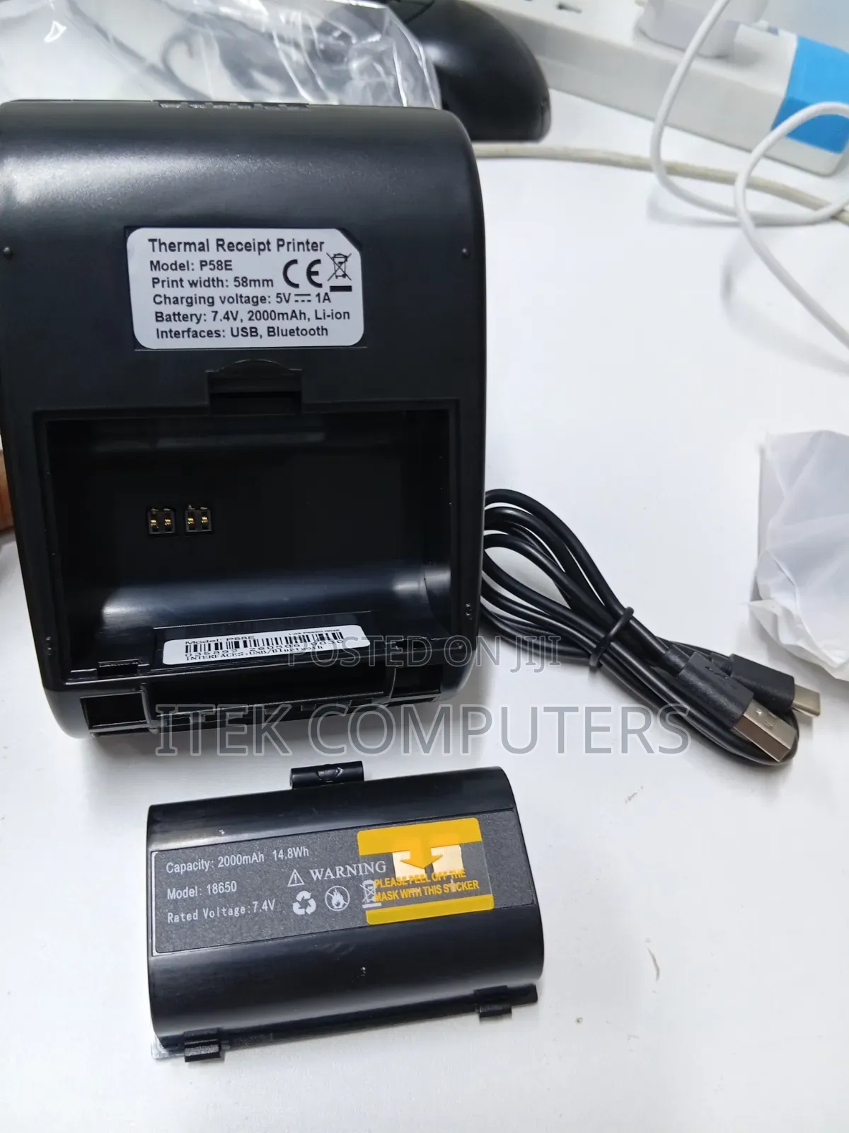 Bluetooth Thermal Printer for Portable eTIMS POS Systems