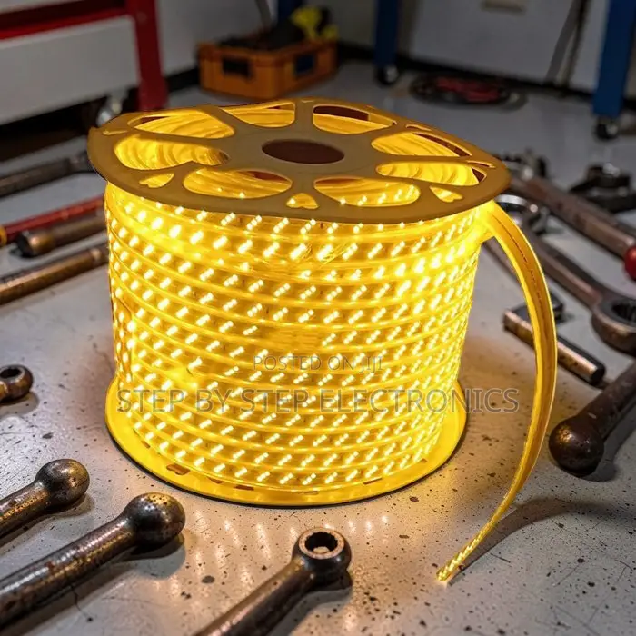 Low-Heat 50M Orange Yellow Warm White SMD LED Strip Snake Light