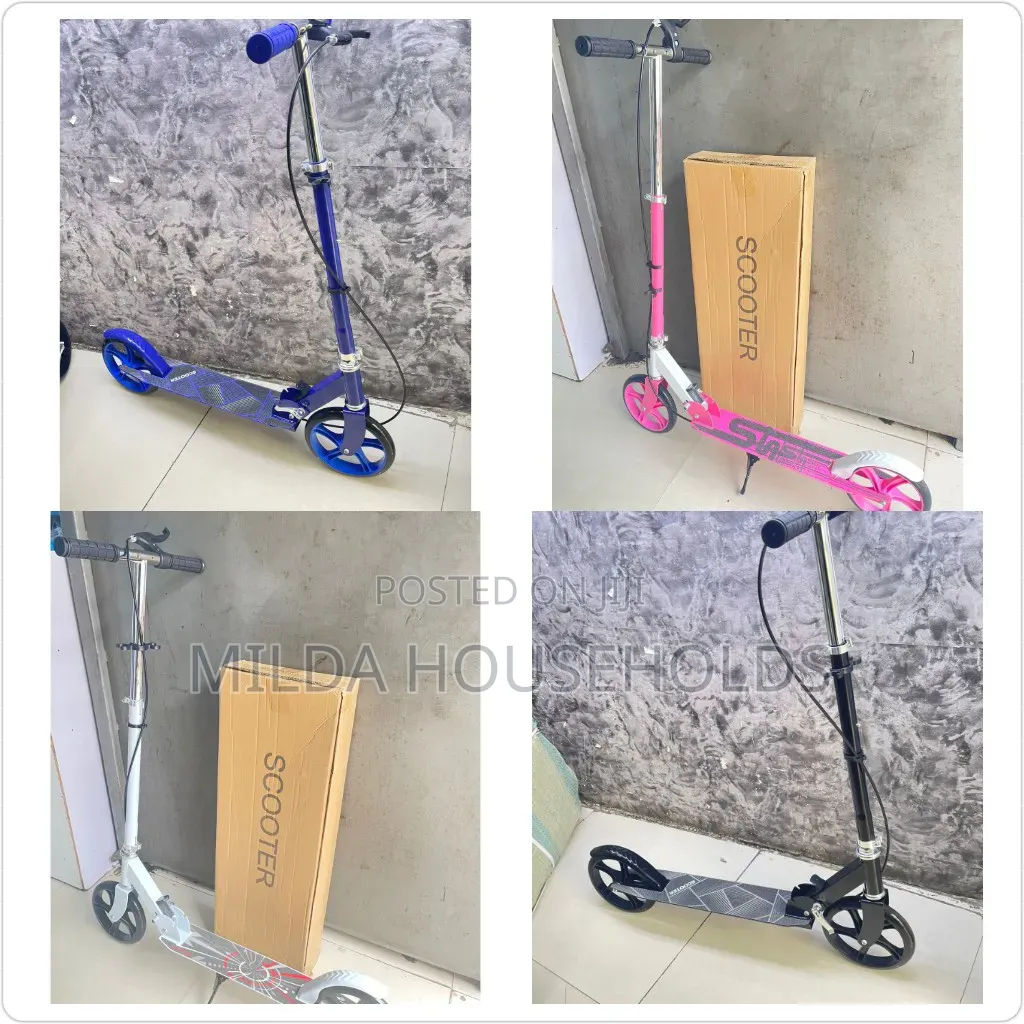 Foldable Metallic Scooters