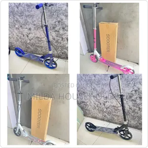 Foldable Metallic Scooters