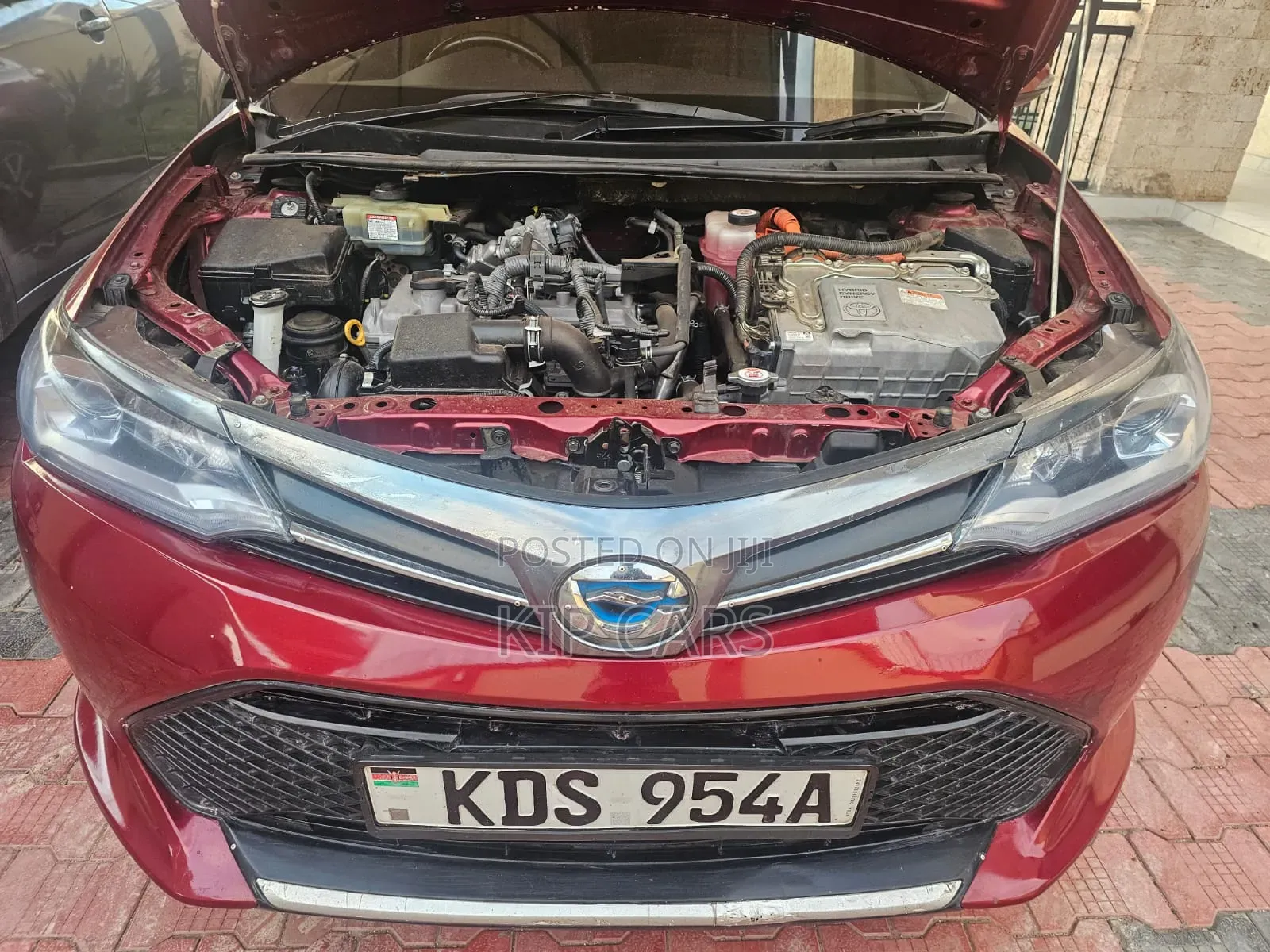 Toyota Corolla Fielder 2019 Burgundy