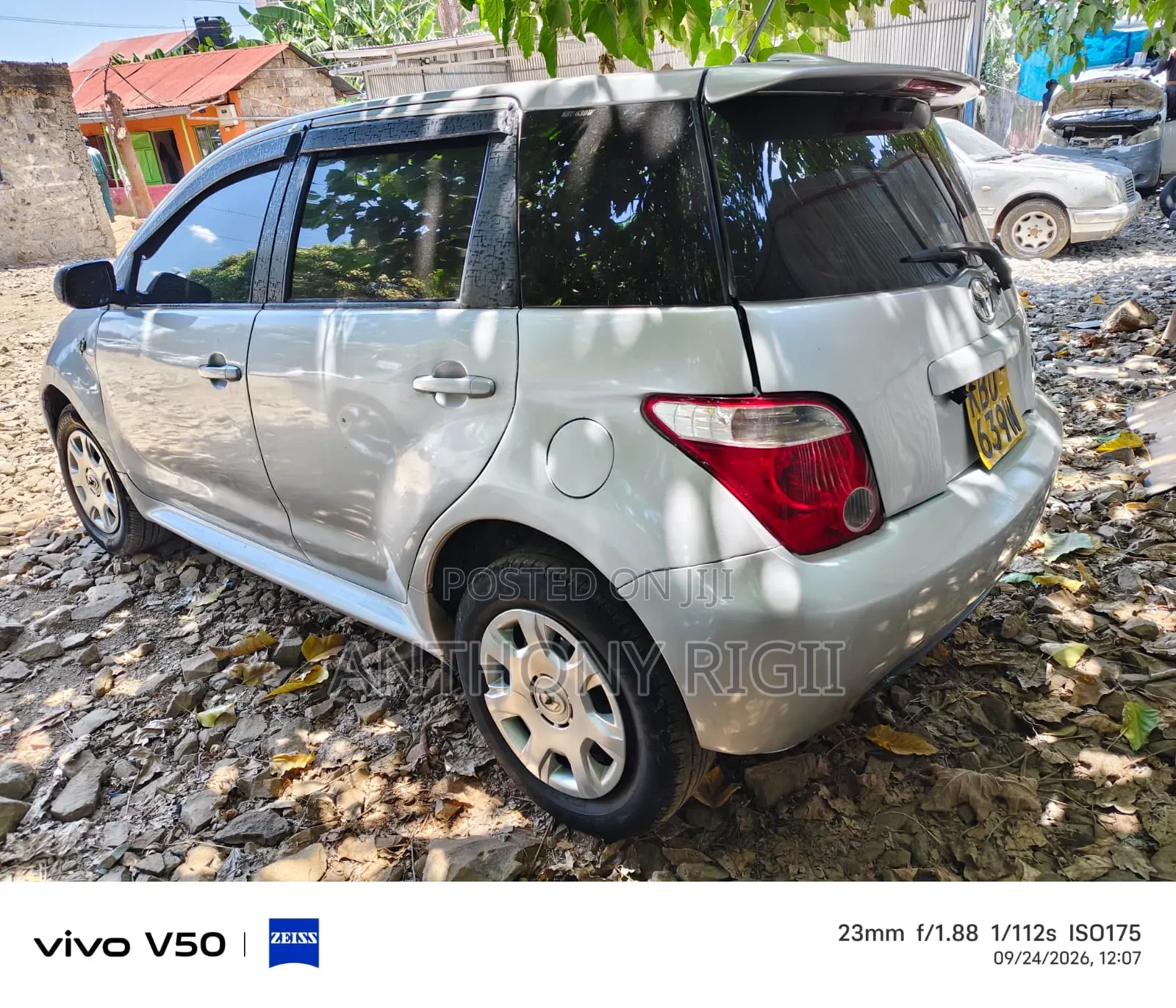 Toyota Vitz 1.5 FWD 5dr 2005 Silver