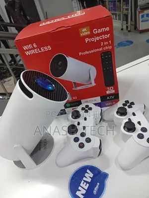 Hy300 Wifi Smart Android Projector With Gaming Console