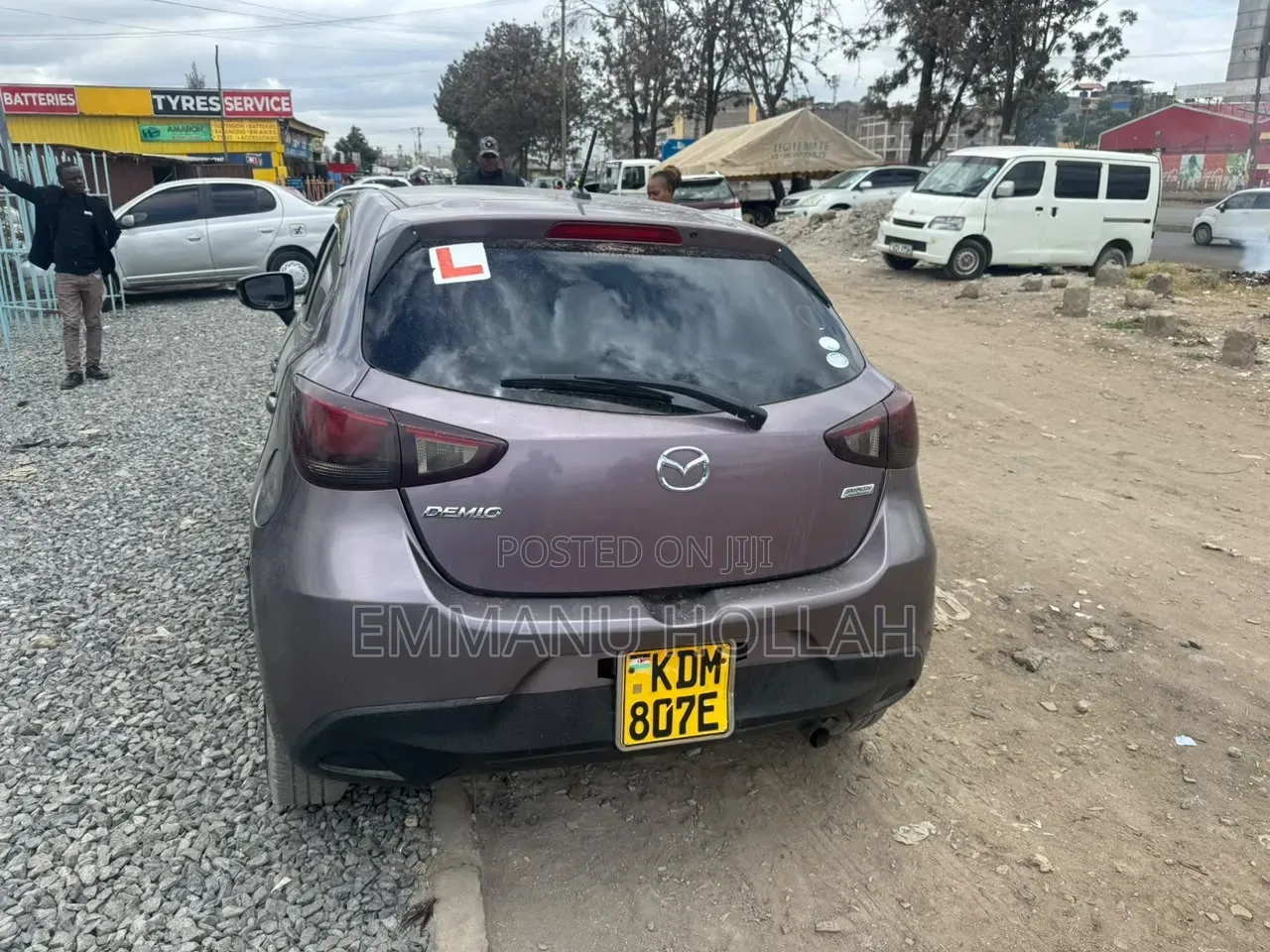 Mazda Demio 2016 Purple
