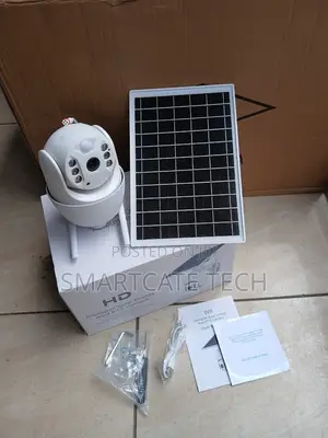 Ubox 4G Solar Powered Surveillance Camera for Home, Farm Business