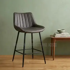 Non Adjustable Leather Bar-Stool