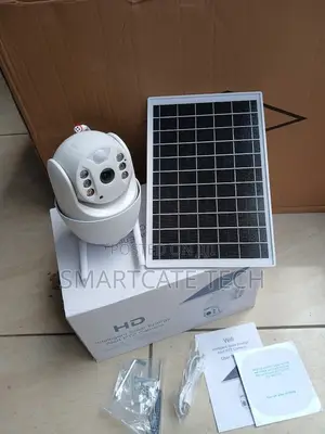 Ubox Single Lens 4G Solar Security Camera – Wireless Outdoor CCTV