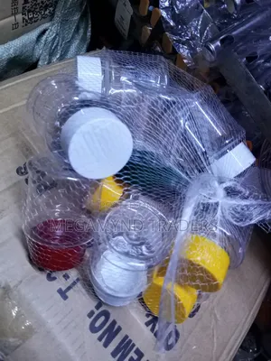 6pc Plastic Spice Jar Bottle / Plastic Salt Pepper Shaker