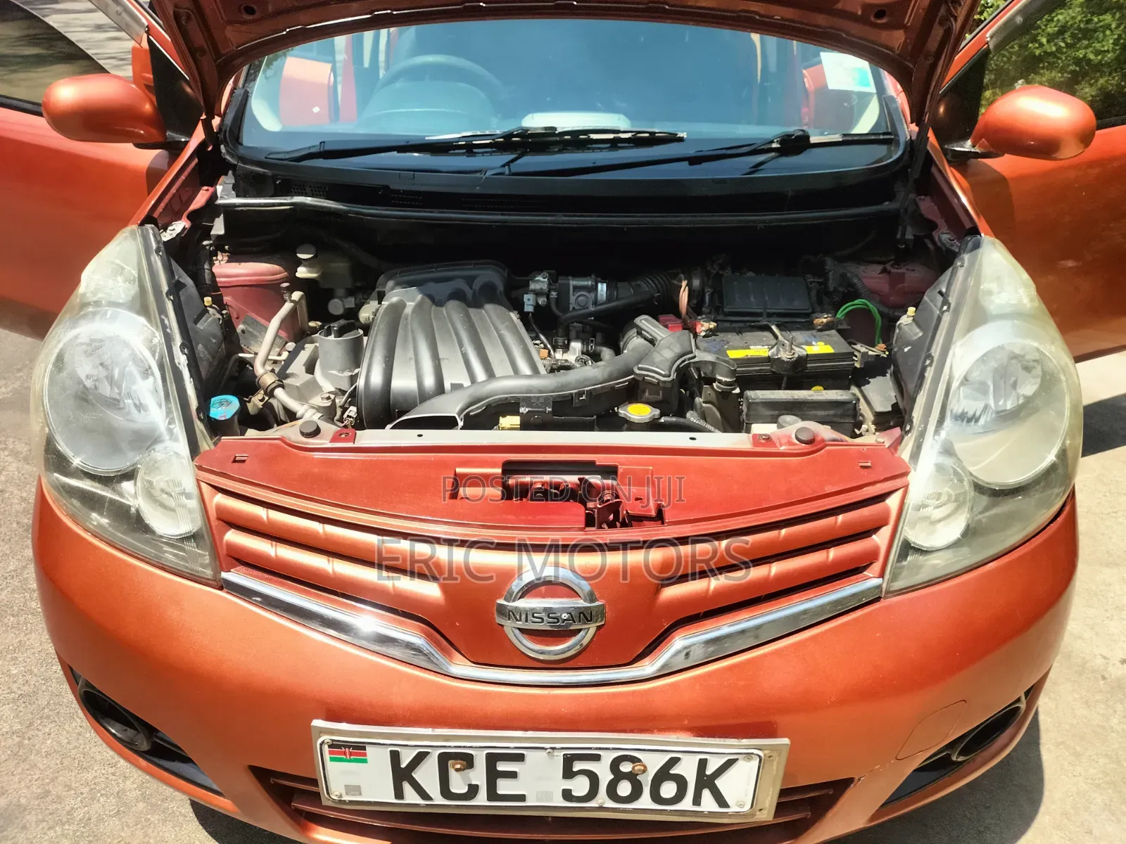 Nissan Note 2008 Orange