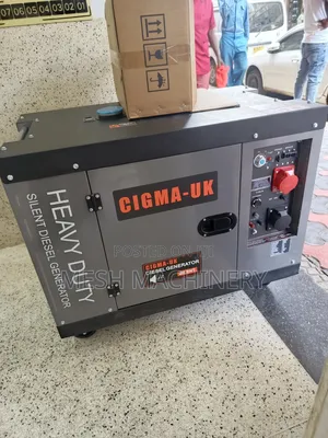 CIGMA-UK 15kva Dual Phase Heavy -Duty Silent Diesel Generator