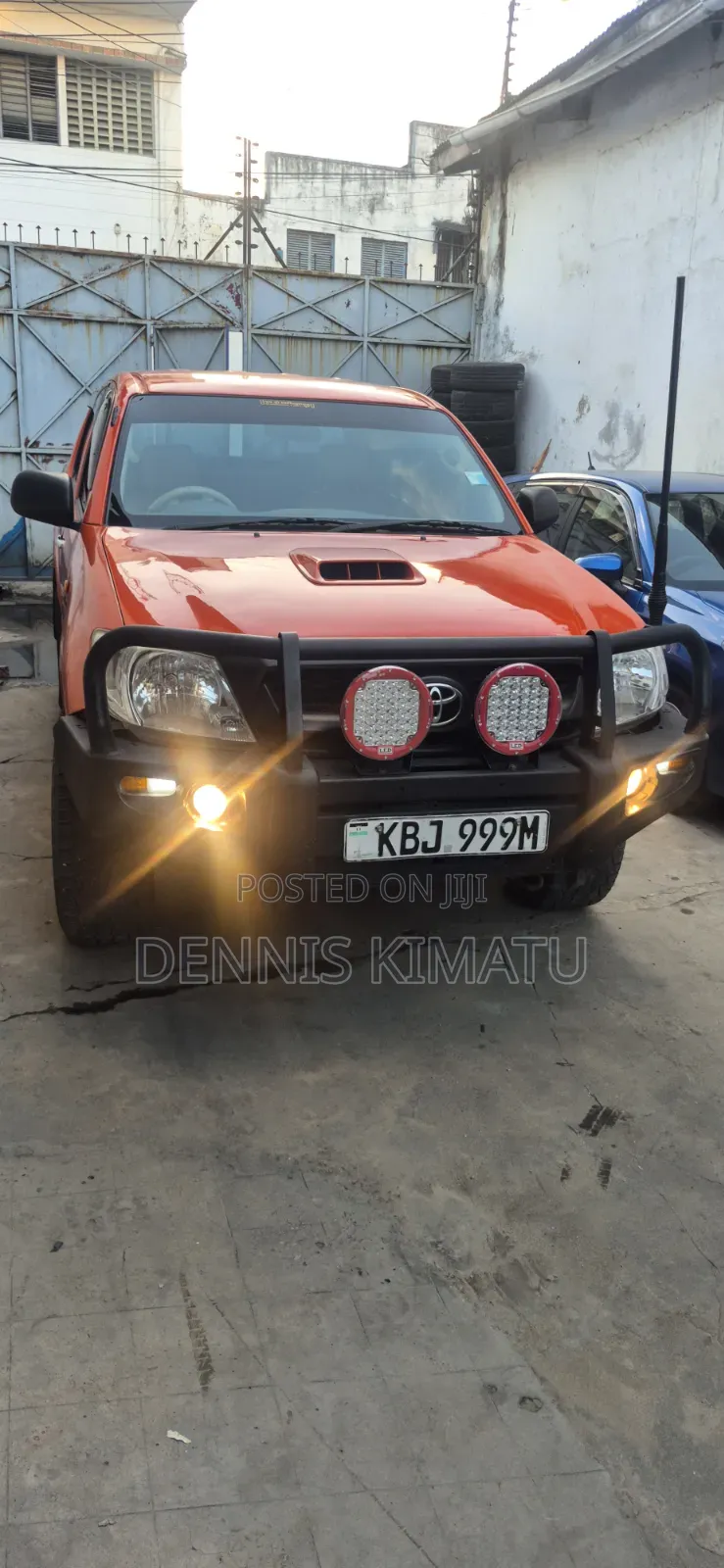 Toyota Hilux 2.5 Cab 2005 Orange