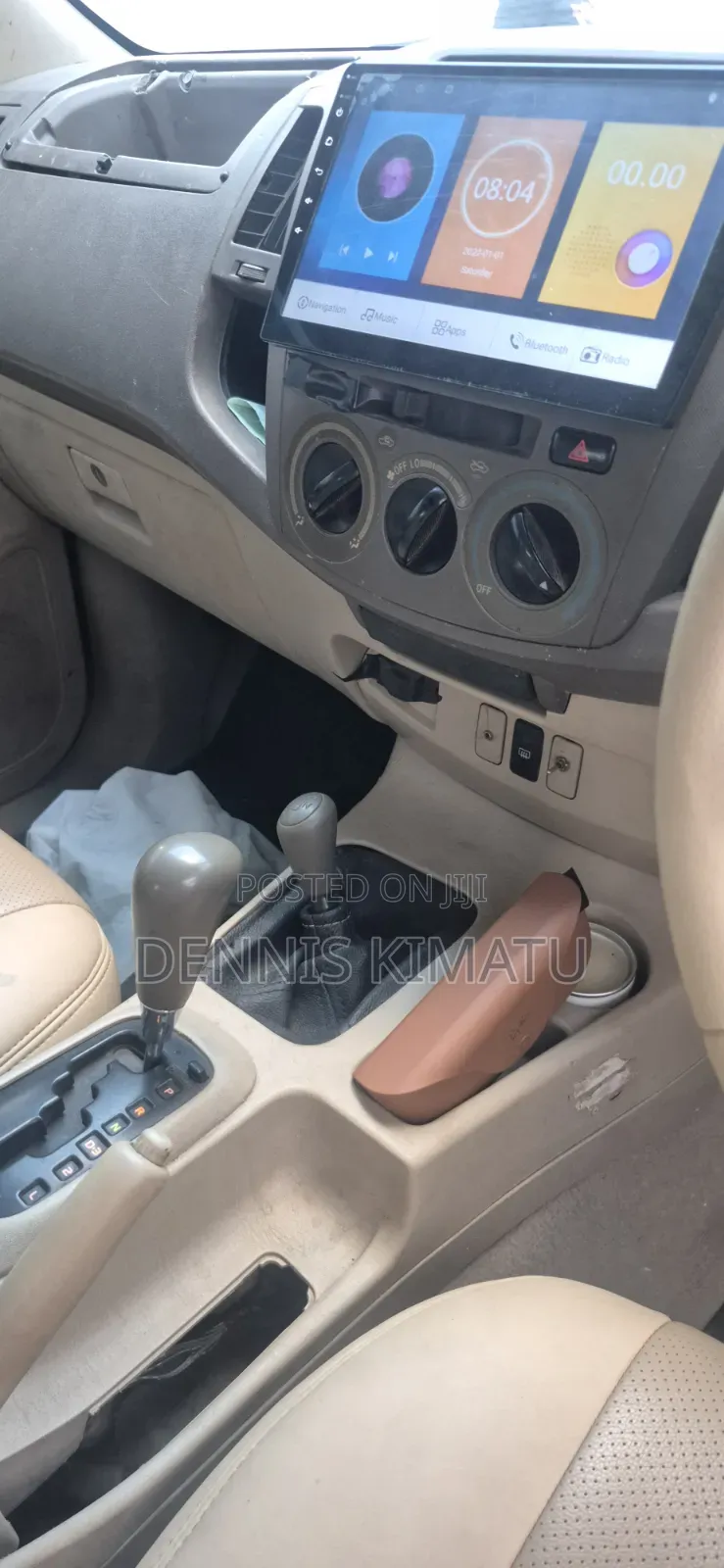 Toyota Hilux 2.5 Cab 2005 Orange