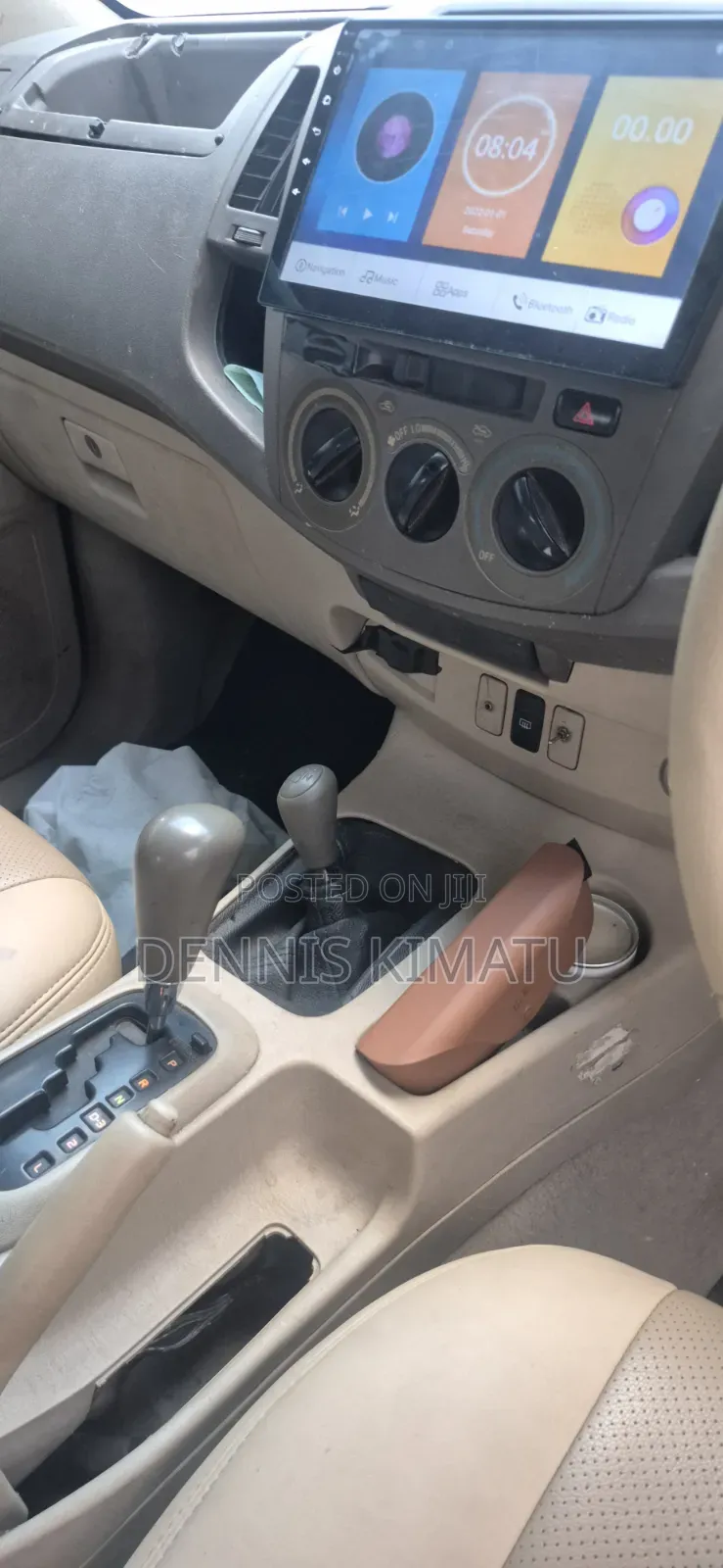 Toyota Hilux 2.5 Cab 2005 Orange